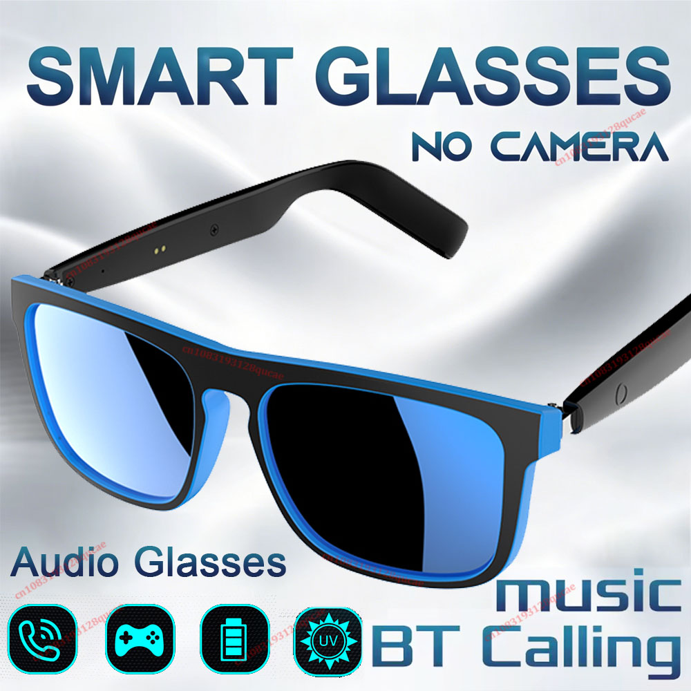 Audio Music Bluetooth - Óculos de Áudio Inteligentes 2026: Design