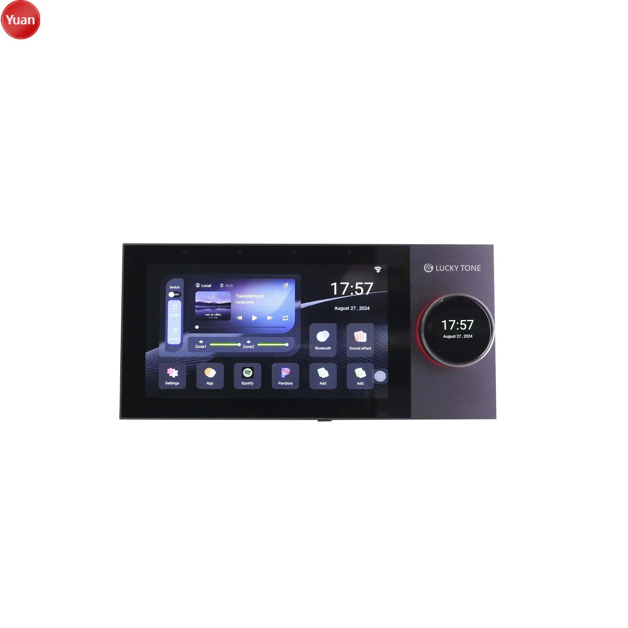 Audio Music For Background - Amplificador de Parede M Tuya Zigbee
