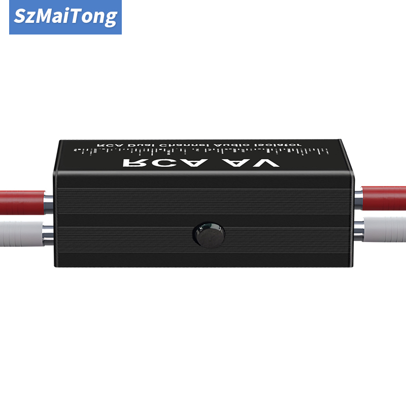 Audio Music Isolator - Isolador de Loop de Áudio RCA