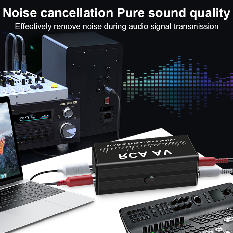 Isolador de Sinal de Áudio RCA - Audio Music Isolator avaliação e preço