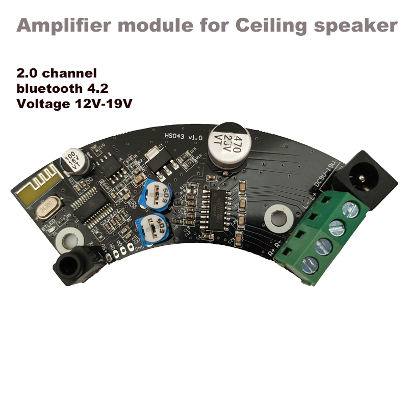 Placa amplificadora bluetooth  - Audio Music For Background avaliação e preço