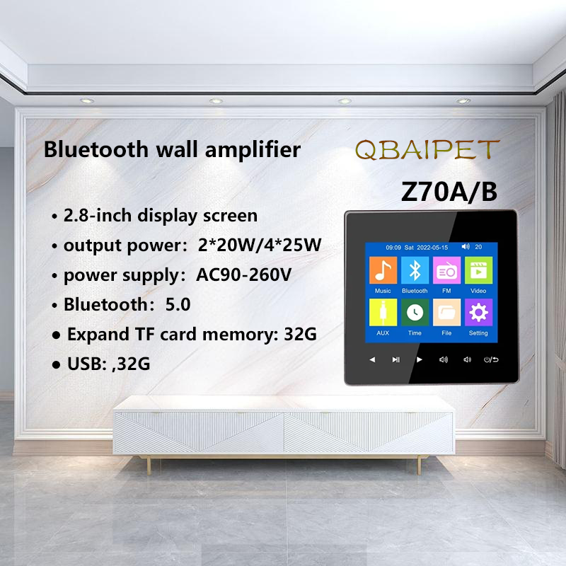 Casa bluetooth amplificador de - Audio Music For Background avaliação e preço
