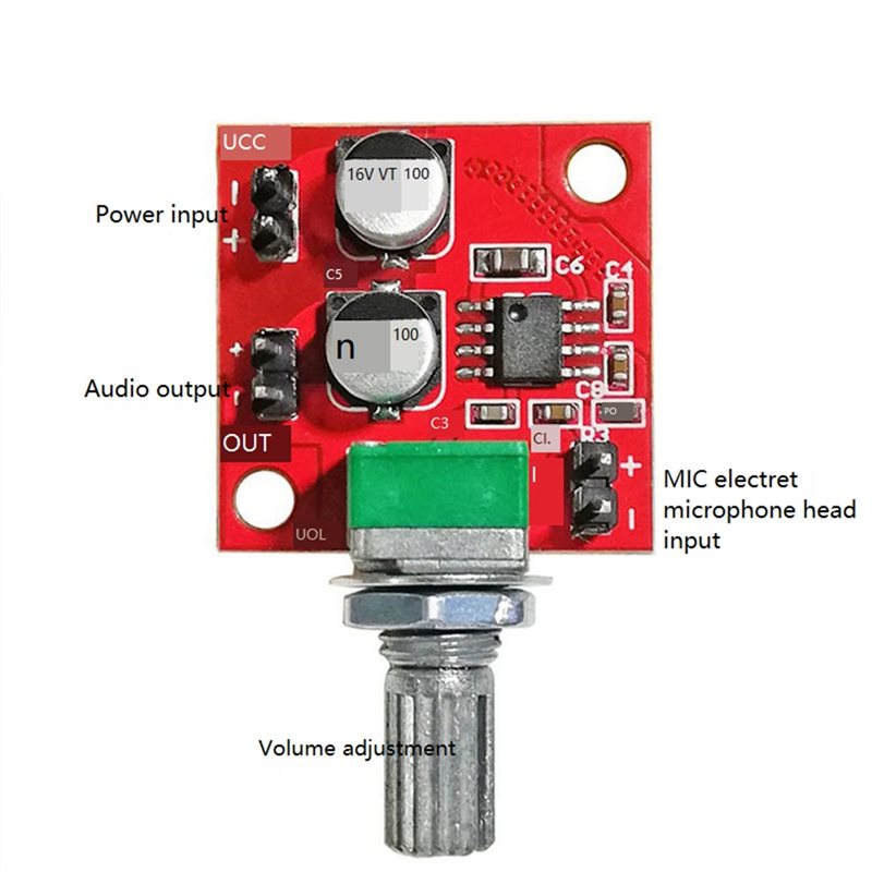 Placa Amplificadora de Microfo - Portable Amplifier Mini avaliação e preço