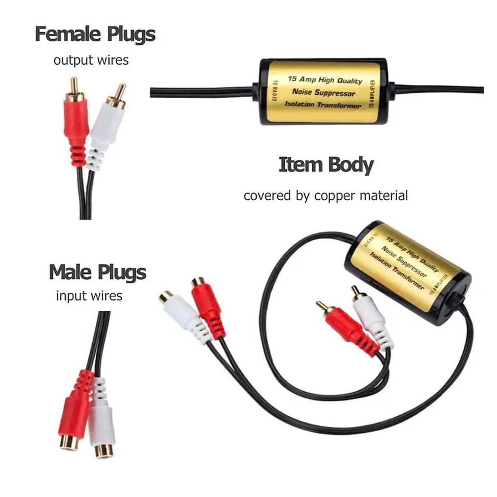Filtro de Ruído de Áudio RCA G - Audio Music Isolator avaliação e preço