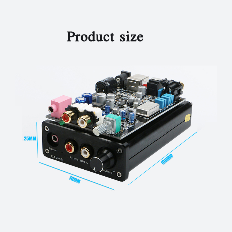 Decodificador de febre hifi DA - Headphone Amplifier Dac avaliação e preço