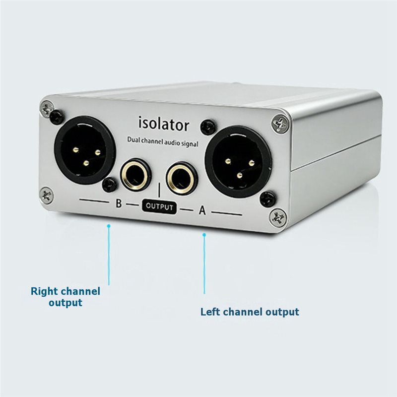 Isolador de Áudio CJSD-XLR, Fi - Audio Music Isolator avaliação e preço