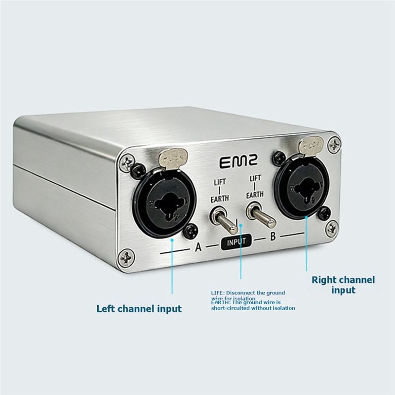 Isolador de Áudio CJSD-XLR, Fi - Audio Music Isolator avaliação e preço