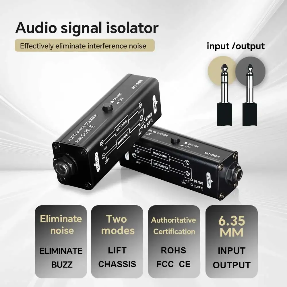Isolador de Loop de Terra Port - Audio Music Isolator avaliação e preço