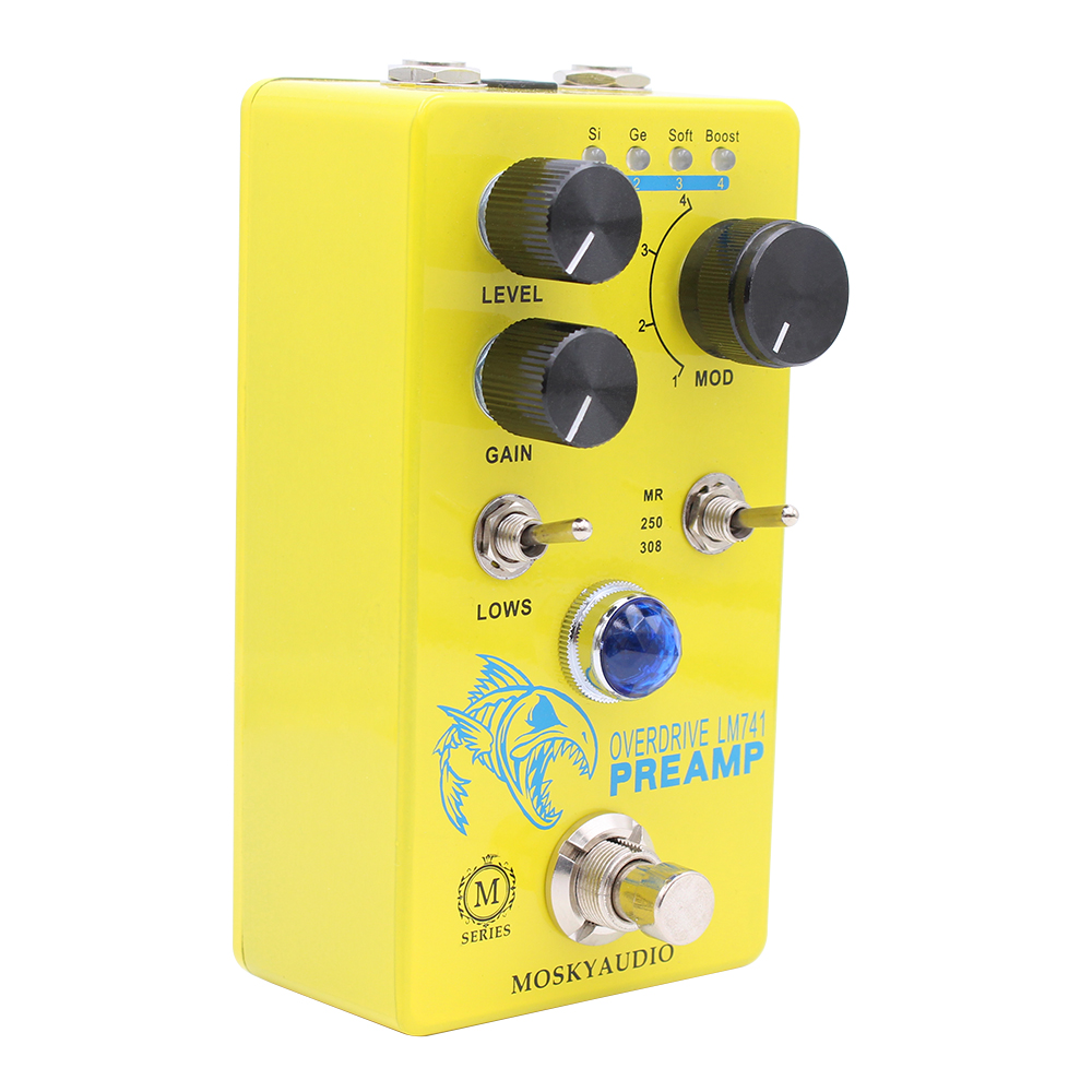 Mosky lm741 pré-amplificador p - Looper Pedal Guitar avaliação e preço
