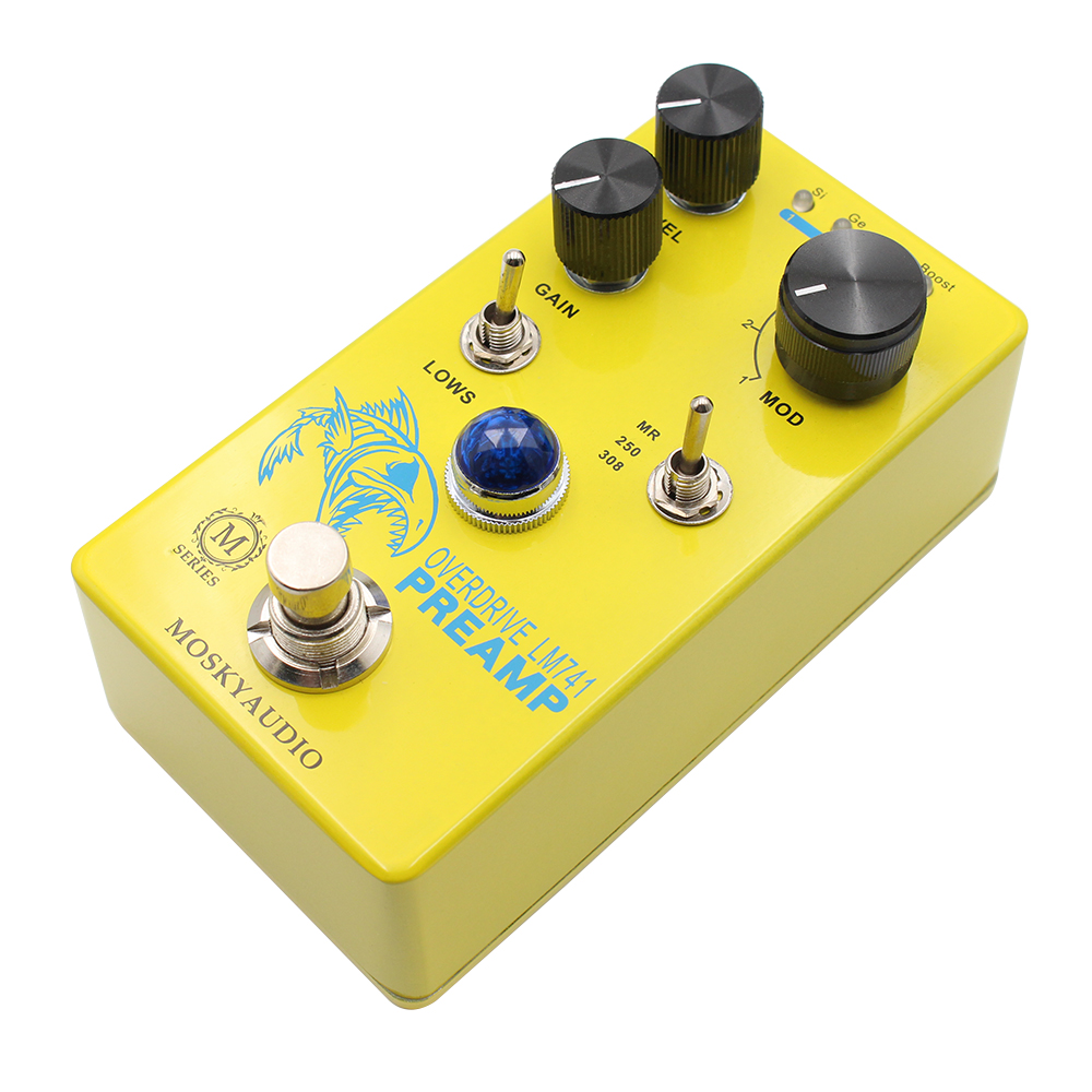 Mosky lm741 pré-amplificador p - Looper Pedal Guitar avaliação e preço
