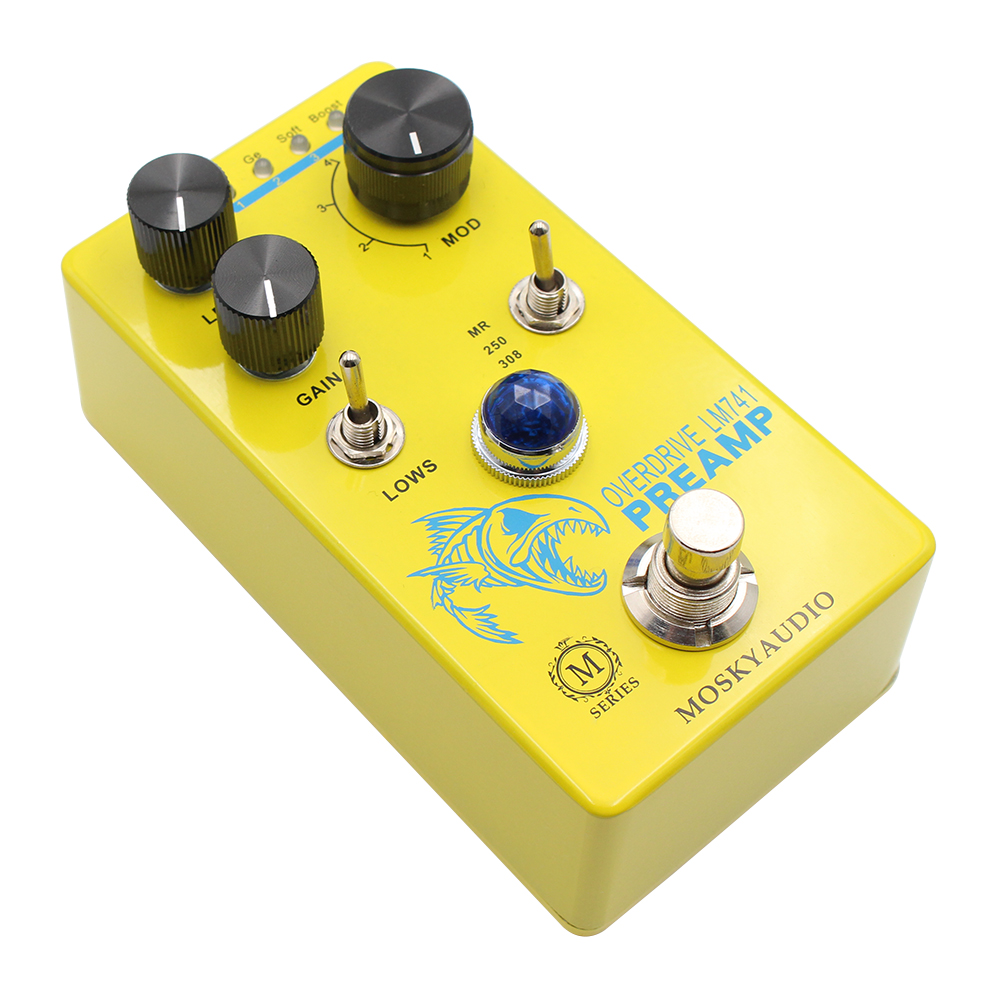 Mosky lm741 pré-amplificador p - Looper Pedal Guitar avaliação e preço
