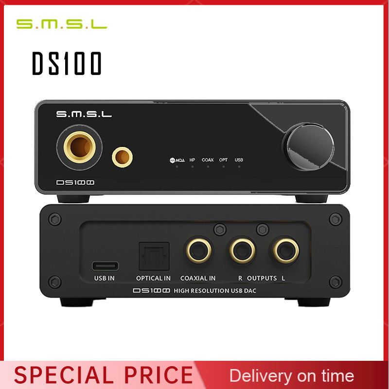 Smsl ds100 mqa MQA-CD decodifi - Portable Amplifier Mini avaliação e preço