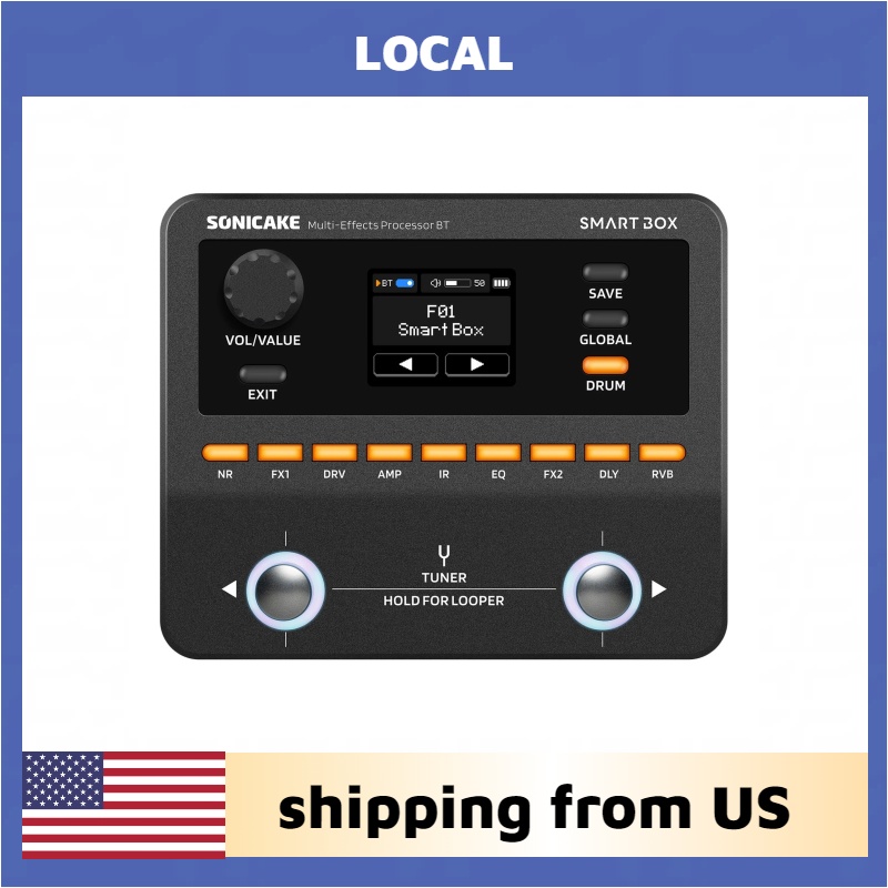 SONICAKE Smart Box: Processado - Looper Pedal Guitar avaliação e preço