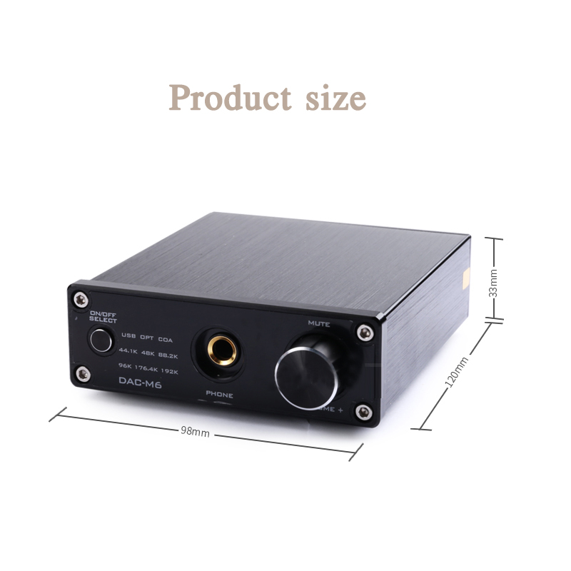 Conversor de áudio decodificad - Headphone Amplifier Dac avaliação e preço