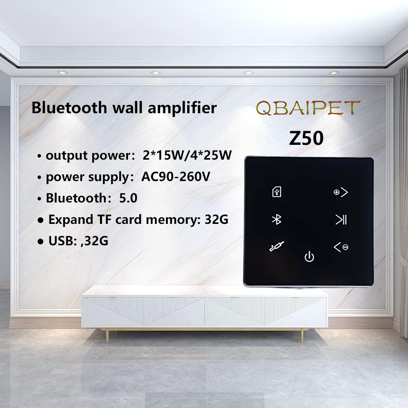 Amplificador de parede bluetoo - Audio Music For Background avaliação e preço