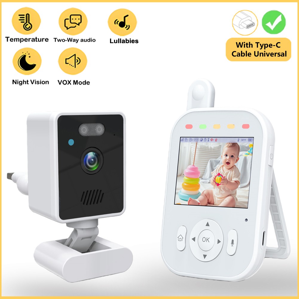 Monitor de Bebê Sem Fio Intern - Audio Music Video avaliação e preço