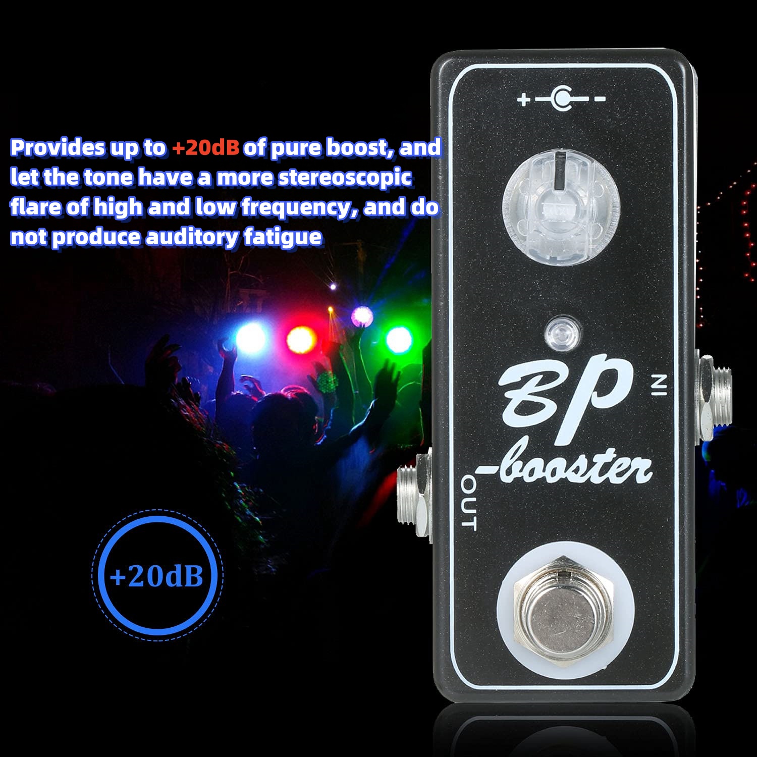 MOSKY Mini BP Booster Clean Bo - Looper Pedal Guitar avaliação e preço
