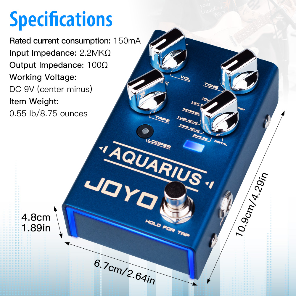 Pedal de Efeitos para Guitarra - Looper Pedal Guitar avaliação e preço