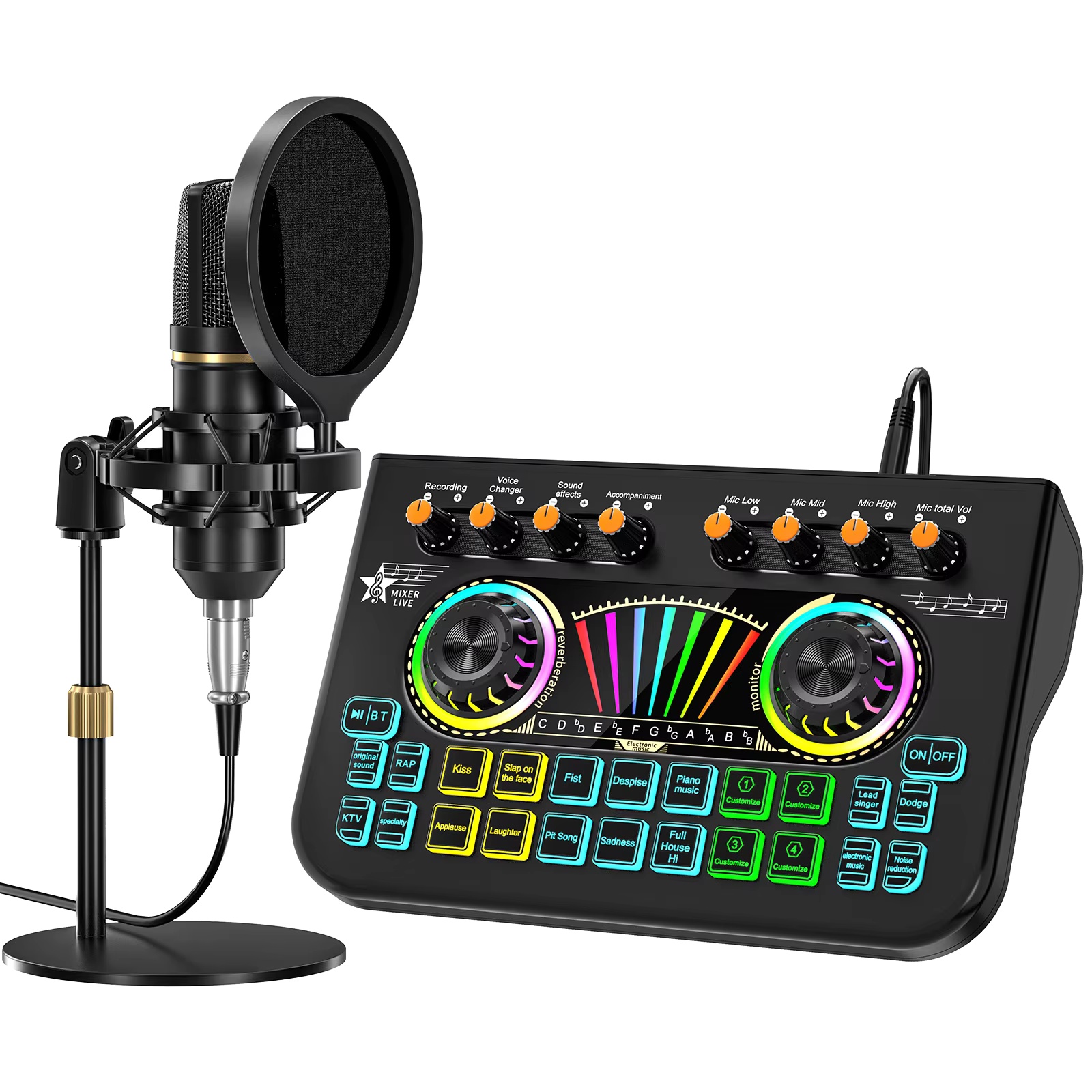Kit de Microfone para Podcast  - Audio Youtube Music Free avaliação e preço